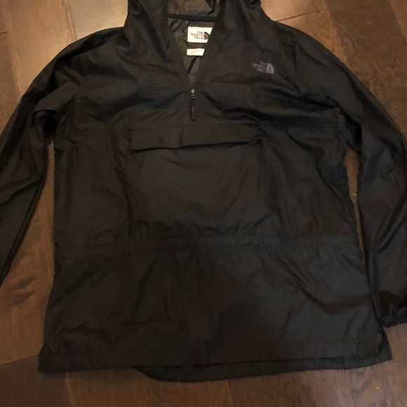 north face fanorak black